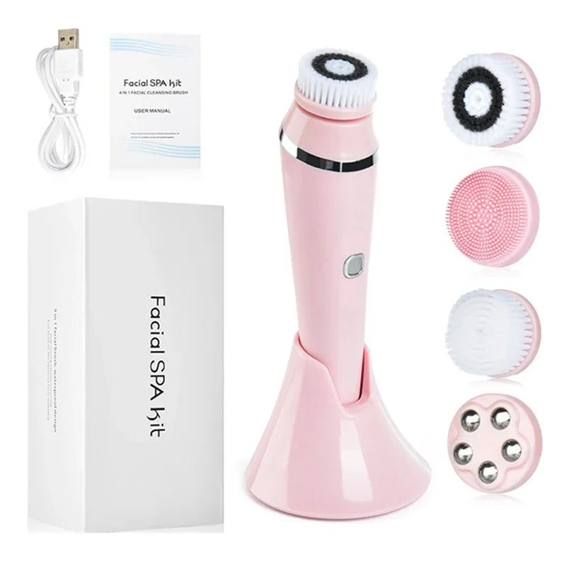 Waterproof Electric Facial Cleansing Brush