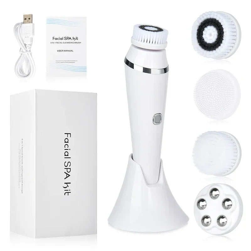 Waterproof Electric Facial Cleansing Brush