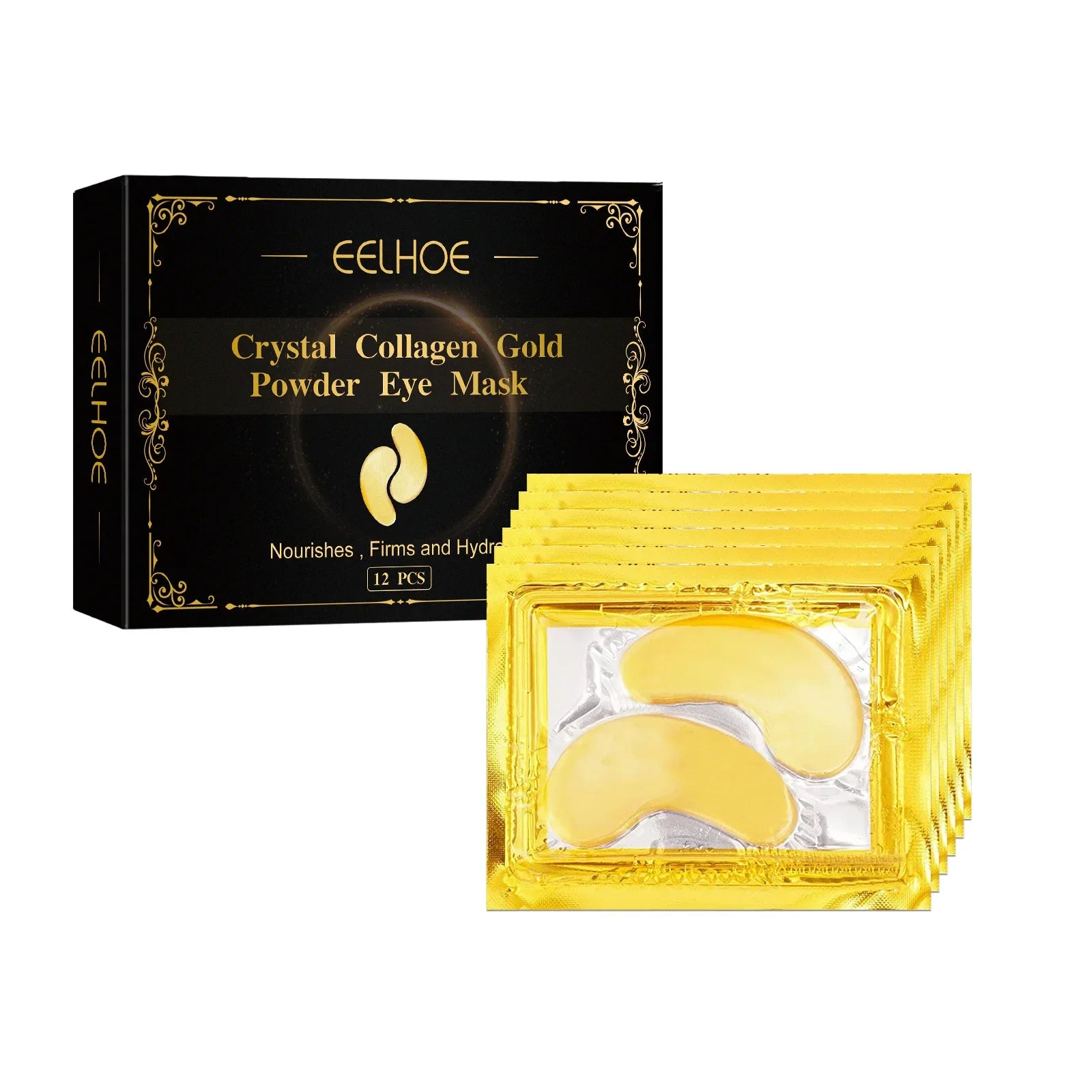 Brighten and Revitalize with Golden Eyes Care Patches