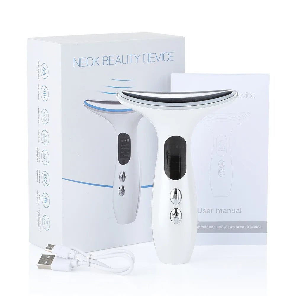 LED Portable Face Massager Device