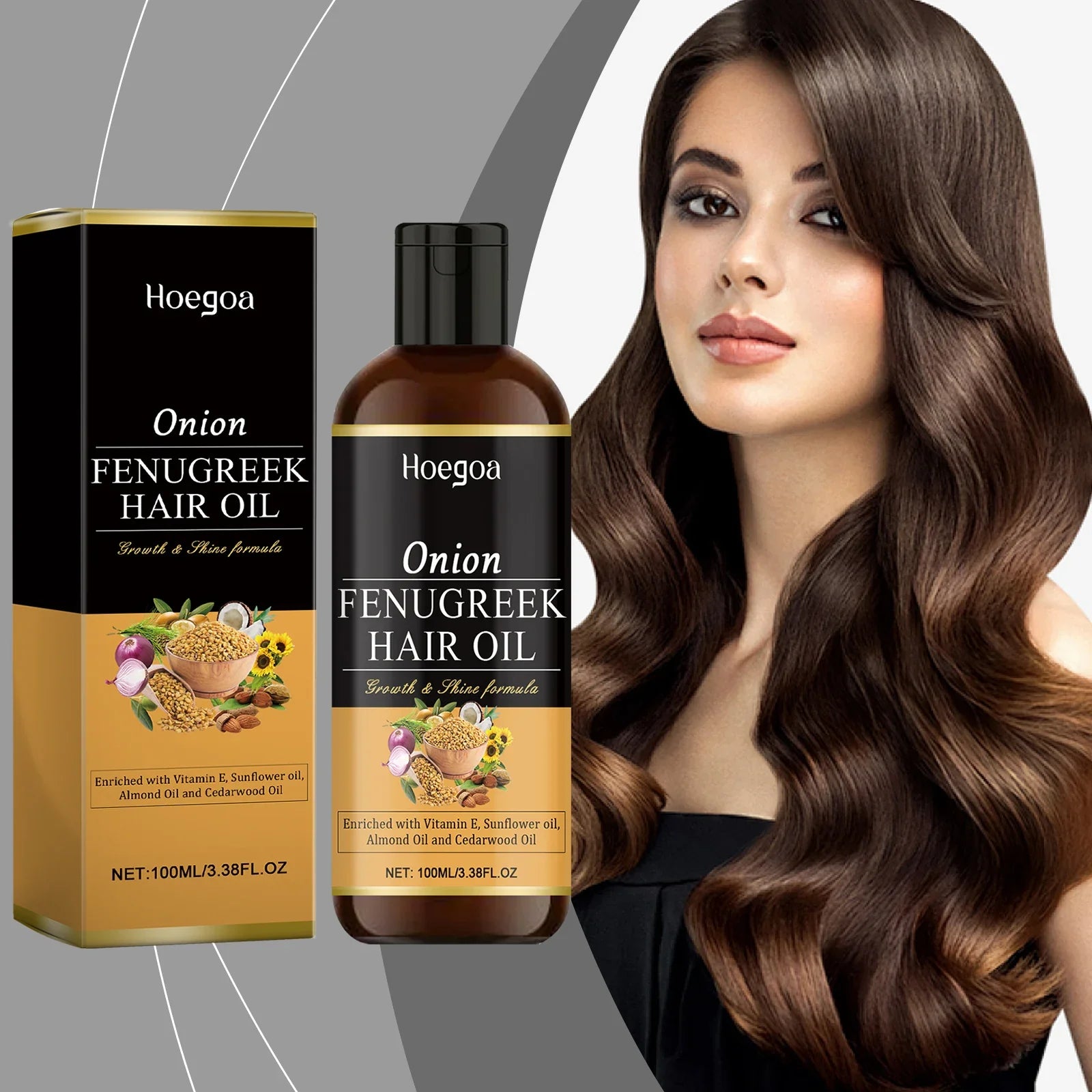 Hair Growth Onion Essential Oil Spray