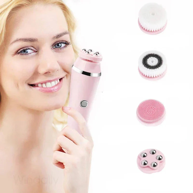 Waterproof Electric Facial Cleansing Brush