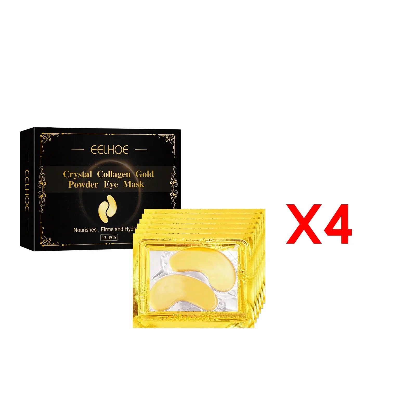 Brighten and Revitalize with Golden Eyes Care Patches